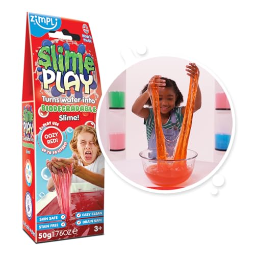 Slime Play Red von Zimpli Kids, Magisch verwandelt Wasser in klebrigen, bunten Schleim, Magic Putty Spielzeug für Kinder, perfektes Outdoor & Indoor Treat Slime Play Red von Zimpli Kids, Magisch verwandelt Wasser in klebrigen, bunten Schleim, Magic Putty Spielzeug für Kinder, perfektes Outdoor & Indoor Treat von Zimpli Kids