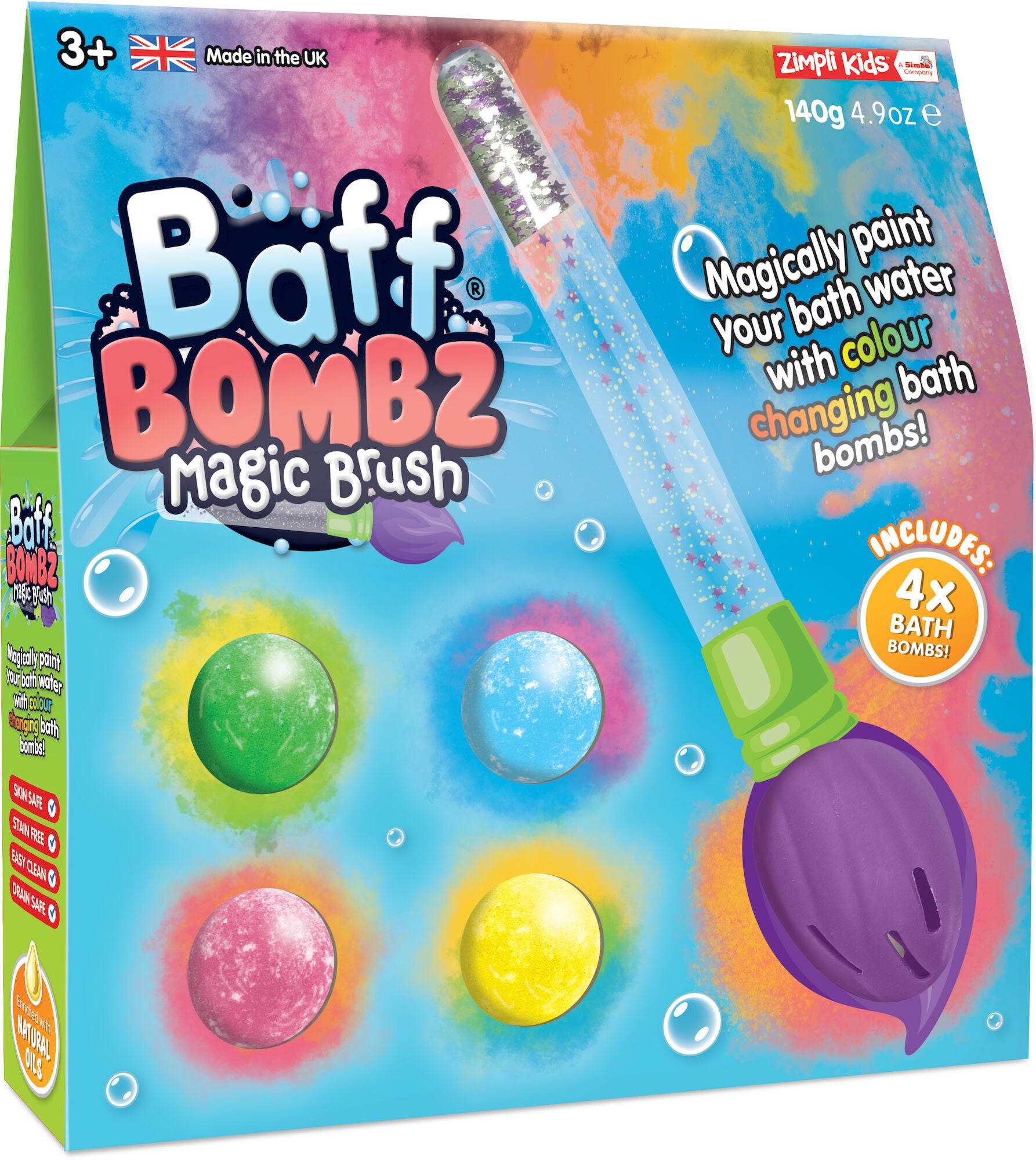 Zimpli Kids Baff Bombz Badespielzeug Magic Brush von Zimpli Kids