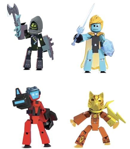 Zing StikBot Legendz Series 2 - Enthält MERC, Doctor Nevermore, Bolt, Kallista - Sammel-Actionfiguren und Zubehör, Stop-Motion-Animation, ab 4 Jahren Zing StikBot Legendz Series 2 - Enthält MERC, Doctor Nevermore, Bolt, Kallista - Sammel-Actionfiguren und Zubehör, Stop-Motion-Animation, ab 4 Jahren von Zing