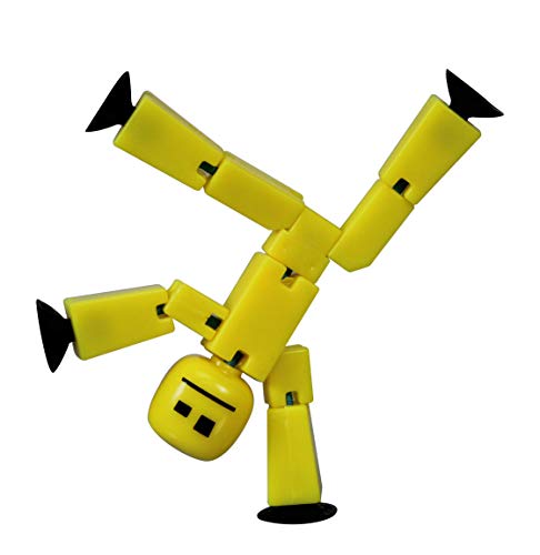 Zing Stikbot, Yellow Stikbot Action Figure, 3 Inches by Zing Stikbot, Yellow Stikbot Action Figure, 3 Inches by von Zing
