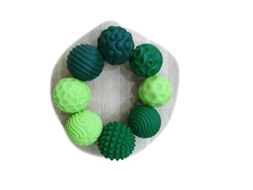 Zingbee Magnetische Fidget Toys, Silikon Magnetkugeln Anti-Stress Bälle, Sensorik Spielzeug für Erwachsene und Kinder, Sensorische Magnetische Kugeln Set, Stressabbau und Entspannung（Grün） von Zingbee