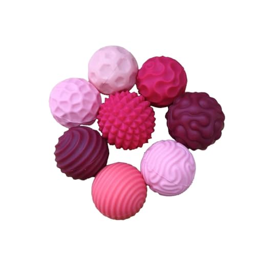 Zingbee Magnetische Fidget Toys, Silikon Magnetkugeln Anti-Stress Bälle, Sensorik Spielzeug für Erwachsene und Kinder, Sensorische Magnetische Kugeln Set, Stressabbau und Entspannung（Rosa） von Zingbee