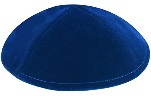 Royal Blue Deluxe Velvet Kippah Bulk Pack Yamaka Velours Kippot Yarmulke für Hochzeit, Passover Seder Bar Mitzvah Bat Mitzva Bris, Shul, Shabbat Royal Blue Deluxe Velvet Kippah Bulk Pack Yamaka Velours Kippot Yarmulke für Hochzeit, Passover Seder Bar Mitzvah Bat Mitzva Bris, Shul, Shabbat von Zion Judaica Ltd