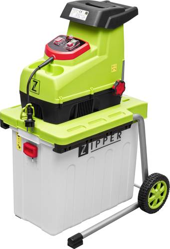 Zipper ZI-GHAS2800 Elektro Walzen-Häcksler 2800W von Zipper