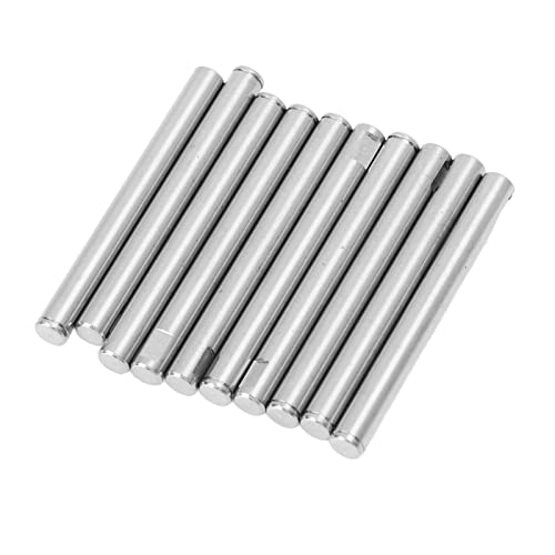 10 Stück RC Motor Schaft Silber 4 mm Durchmesser 39 mm Länge Modell Flugzeug Auto Boot Baum Rundschaft Motor ohne Bürste von Zisemeil