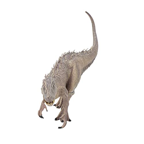Dinosaurier-Modell Spielzeug Simulation Tier Modell Tyrannosaurus Dinosaurier Figur Spielzeug Geschenk für (Großer grauer Indominus Rex (beweglicher Mund)) von Zisemeil