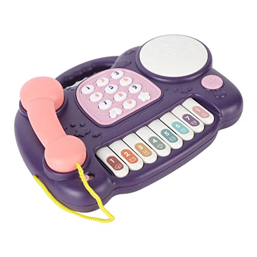 Handyspielzeug für Babys, Klavier, Trommel, Musiklicht, frühes Lernspielzeug für Kinder von Zisemeil