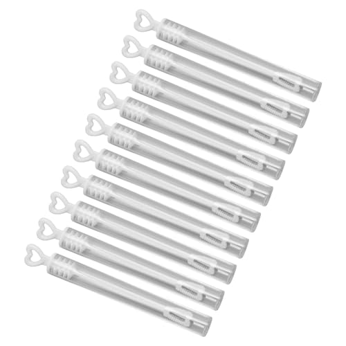 Kleine Kugeln, lustig, niedlich, in Herzform, umweltfreundlich, Bubble Bubble Wands für eine Party, 10 Stück von Zisemeil