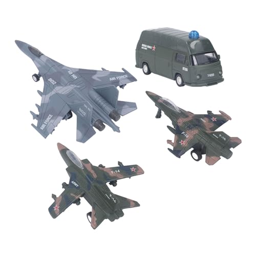 Militär-Kämpfer-Set, Simulation von Licht und Sound aus Legierung, vielseitig einsetzbar, Entfernungs-Aktion, Militärserie, Druckguss, Modell J-ouuo von Zisemeil