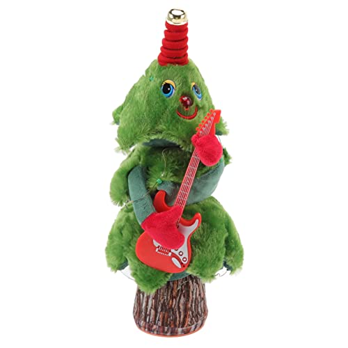 Tanz Christbaum, singend, 8 Lieder, elektrisch, für das Spielzeug auf dem Tisch, Schlafsofa (Gitarrenstump, Weihnachtsbaum) von Zisemeil