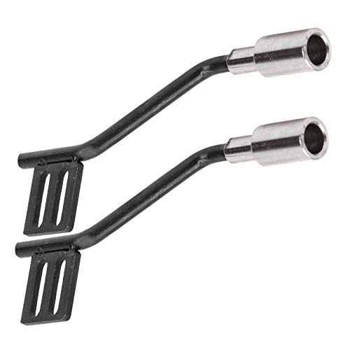Zisemeil 1 Paar Metall RC Auto Simulation Dekoration Auspuffrohr Zubehör für Scx10 1/10 von Zisemeil