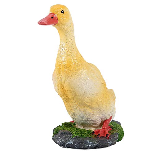 Zisemeil Tiermodell Simulation Ente Dekor Harz Handwerk Tier Modell Dekoration für Haus Garten Landschaft von Zisemeil