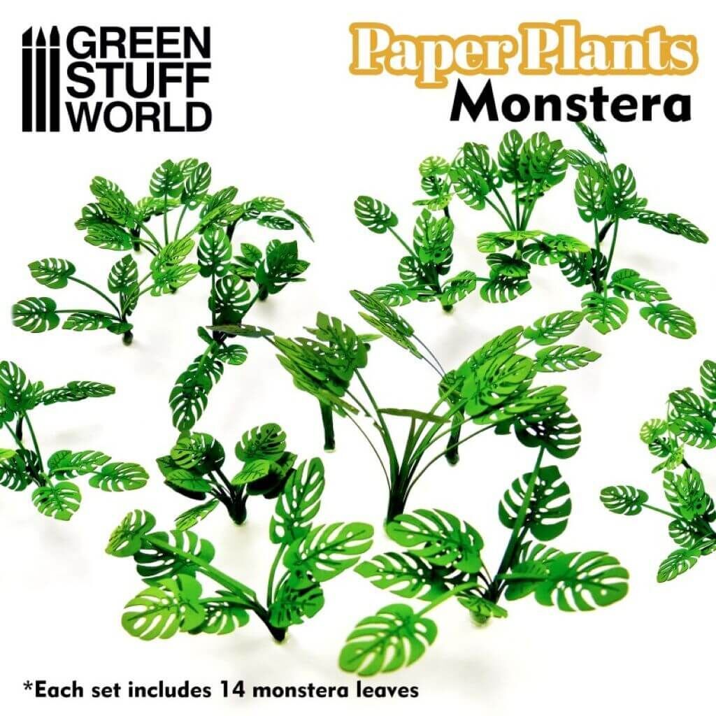 'Papierpflanzen - Monstera' von Greenstuff World