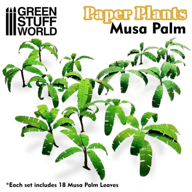 'Papierpflanzen - Musabaum' von Greenstuff World