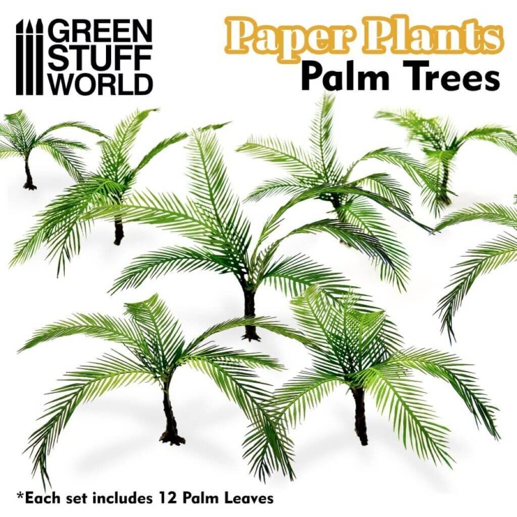 'Papierpflanzen - Palme' von Greenstuff World