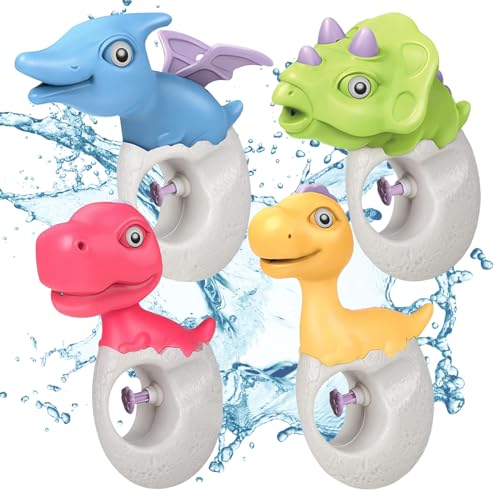 Wasserpistole für Kinder, 4 Stück Dinosaurier Wasser Spritz Pistolen, Wasserpistole Tiere für Kinder, Wasserpistolen Spielzeuge, Kleine Wasserspritzpistole, geeignet für Sommer Wasser Parteien Strand Wasserpistole für Kinder, 4 Stück Dinosaurier Wasser Spritz Pistolen, Wasserpistole Tiere für Kinder, Wasserpistolen Spielzeuge, Kleine Wasserspritzpistole, geeignet für Sommer Wasser Parteien Strand von Zkaoai