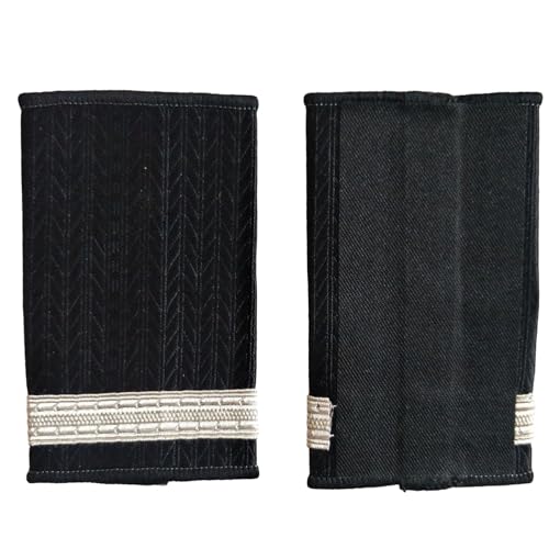 1 Paar Berufspiloten Epauletten Kapitänsuniform Epauletten Uniform Schulterstangen Epaulet Für Cosplay Bühnenaufführungen 1 Paar Berufspiloten Epauletten Kapitänsuniform Epauletten Uniform Schulterstangen Epaulet Für Cosplay Bühnenaufführungen von Zktfyshk
