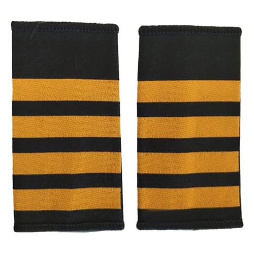 1 Paar Berufspiloten Epauletten Kapitänsuniform Epauletten Uniform Schulterstangen Epaulet Für Cosplay Bühnenaufführungen 1 Paar Berufspiloten Epauletten Kapitänsuniform Epauletten Uniform Schulterstangen Epaulet Für Cosplay Bühnenaufführungen von Zktfyshk