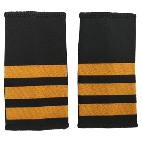 1 Paar Berufspiloten Epauletten Kapitänsuniform Epauletten Uniform Schulterstangen Epaulet Für Cosplay Bühnenaufführungen 1 Paar Berufspiloten Epauletten Kapitänsuniform Epauletten Uniform Schulterstangen Epaulet Für Cosplay Bühnenaufführungen von Zktfyshk