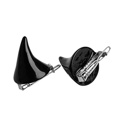 Zktfyshk 1 Paar Stereo-Teufelshorn-Ohrclip Halloween Cosplay Haarspange Haarnadel Zktfyshk 1 Paar Stereo-Teufelshorn-Ohrclip Halloween Cosplay Haarspange Haarnadel von Zktfyshk