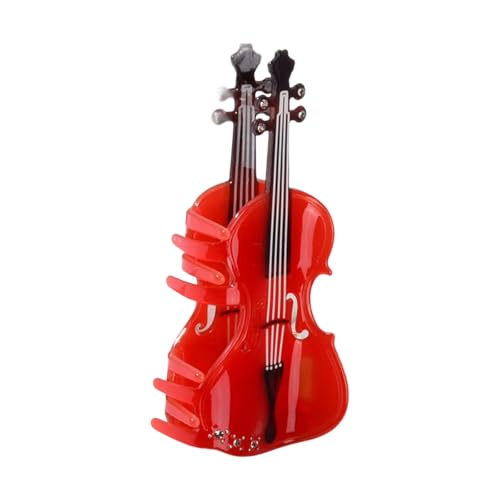 Zktfyshk 1 x elegante Violinen-Haarspange mit Holzstruktur, Acetat-Haarspangen für Damen und Mädchen, für den täglichen Gebrauch und Musik-Themen-Event Zktfyshk 1 x elegante Violinen-Haarspange mit Holzstruktur, Acetat-Haarspangen für Damen und Mädchen, für den täglichen Gebrauch und Musik-Themen-Event von Zktfyshk