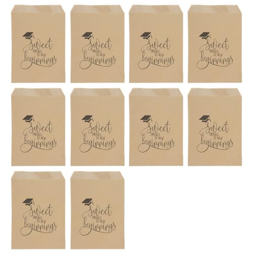 Zktfyshk 10 Stück Klasse 2025 Graduation Candy Cookie Bags Buffet Treat Bag Congrats Graduate Paper Treat Bag Zktfyshk 10 Stück Klasse 2025 Graduation Candy Cookie Bags Buffet Treat Bag Congrats Graduate Paper Treat Bag von Zktfyshk