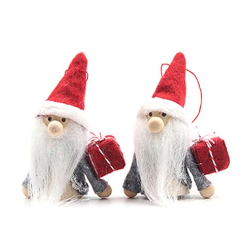 Zktfyshk 2 Stück Weihnachten für Puppen Dekorationen Spielzeug Puppen mit Urlaub Outfit & Hut Junge & Mädchen Ornamente Zktfyshk 2 Stück Weihnachten für Puppen Dekorationen Spielzeug Puppen mit Urlaub Outfit & Hut Junge & Mädchen Ornamente von Zktfyshk