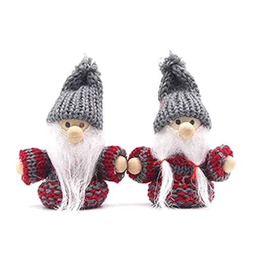 Zktfyshk 2 Stück Weihnachten für Puppen Dekorationen Spielzeug Puppen mit Urlaub Outfit & Hut Junge & Mädchen Ornamente Zktfyshk 2 Stück Weihnachten für Puppen Dekorationen Spielzeug Puppen mit Urlaub Outfit & Hut Junge & Mädchen Ornamente von Zktfyshk