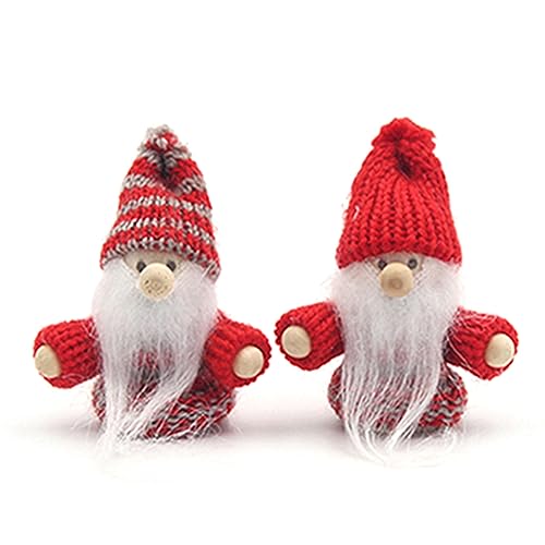 Zktfyshk 2 Stück Weihnachten für Puppen Dekorationen Spielzeug Puppen mit Urlaub Outfit & Hut Junge & Mädchen Ornamente Zktfyshk 2 Stück Weihnachten für Puppen Dekorationen Spielzeug Puppen mit Urlaub Outfit & Hut Junge & Mädchen Ornamente von Zktfyshk