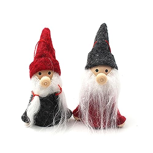 Zktfyshk 2 Stück Weihnachten für Puppen Dekorationen Spielzeug Puppen mit Urlaub Outfit & Hut Junge & Mädchen Ornamente Zktfyshk 2 Stück Weihnachten für Puppen Dekorationen Spielzeug Puppen mit Urlaub Outfit & Hut Junge & Mädchen Ornamente von Zktfyshk