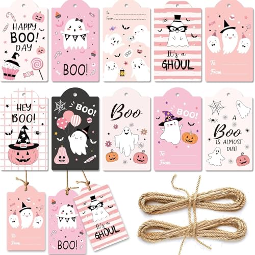 Zktfyshk 50 Stück Halloween-Hängedekorationen mit 50 einzigartigen Designs, benutzerfreundliches Papierornament für den Innenbereich Zktfyshk 50 Stück Halloween-Hängedekorationen mit 50 einzigartigen Designs, benutzerfreundliches Papierornament für den Innenbereich von Zktfyshk