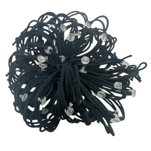 Zktfyshk 50 austauschbare Haargummis mit abnehmbaren Charm-Patches für Haar-Accessoires, kreatives Design Zktfyshk 50 austauschbare Haargummis mit abnehmbaren Charm-Patches für Haar-Accessoires, kreatives Design von Zktfyshk