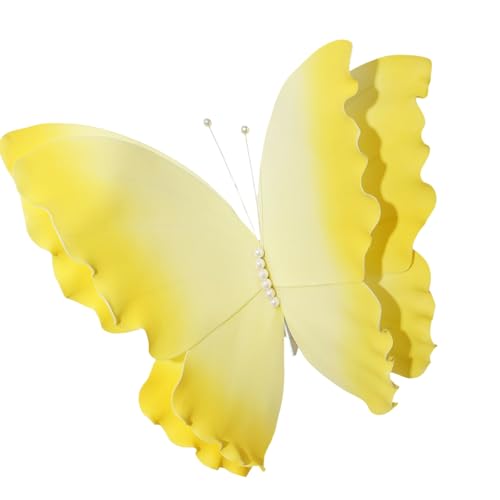 Zktfyshk 50 cm großer Schmetterling Wandkunst Ornament für Hochzeit, Geburtstag, Party und Veranstaltung Zktfyshk 50 cm großer Schmetterling Wandkunst Ornament für Hochzeit, Geburtstag, Party und Veranstaltung von Zktfyshk