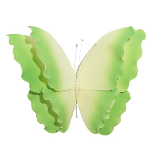 Zktfyshk 50 cm großer Schmetterling Wandkunst Ornament für Hochzeit, Geburtstag, Party und Veranstaltung von Zktfyshk
