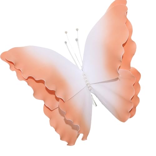 Zktfyshk 50 cm großer Schmetterling Wandkunst Ornament für Hochzeit, Geburtstag, Party und Veranstaltung von Zktfyshk