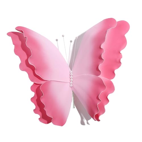 Zktfyshk 50 cm großer Schmetterling Wandkunst Ornament für Hochzeit, Geburtstag, Party und Veranstaltung Zktfyshk 50 cm großer Schmetterling Wandkunst Ornament für Hochzeit, Geburtstag, Party und Veranstaltung von Zktfyshk
