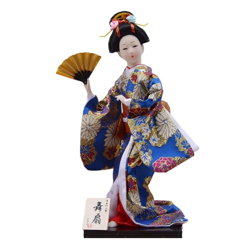 Zktfyshk Authentics Japanische Kimonos Puppen 12 Zoll Figur Für Und Restaurant Display von Zktfyshk