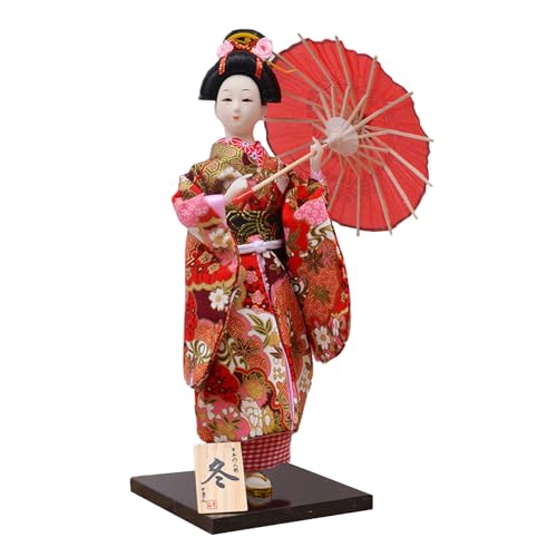 Zktfyshk Authentics Japanische Kimonos Puppen 12 Zoll Figur Für Und Restaurant Display von Zktfyshk