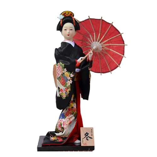 Zktfyshk Authentics Japanische Kimonos Puppen 12 Zoll Figur Für Und Restaurant Display von Zktfyshk