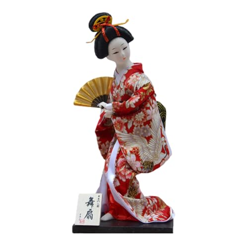 Zktfyshk Authentics Japanische Kimonos Puppen 12 Zoll Figur Für Und Restaurant Display von Zktfyshk