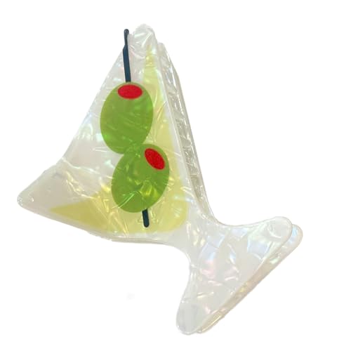 Zktfyshk Cocktail-Clip aus Acryl, einzigartiges Design, leichtes Trinkzubehör für Party-Dekorationen von Zktfyshk
