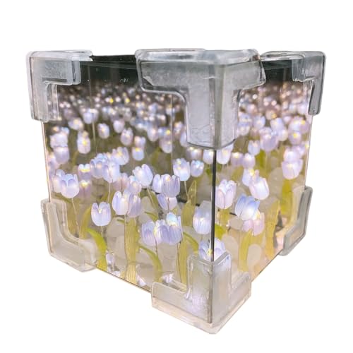 Zktfyshk Do It Yourself Nachtlicht mit Blumenwürfel, anpassbare Lampe für künstlerische Denk- und Bastel-Enthusiasten, Umarmungen von Zktfyshk