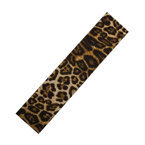 Zktfyshk Elastisches Haarband mit Leopardenmuster, für Sport, Yoga, Fitnessstudio, Workout, schweißabsorbierend, rutschfest Zktfyshk Elastisches Haarband mit Leopardenmuster, für Sport, Yoga, Fitnessstudio, Workout, schweißabsorbierend, rutschfest von Zktfyshk