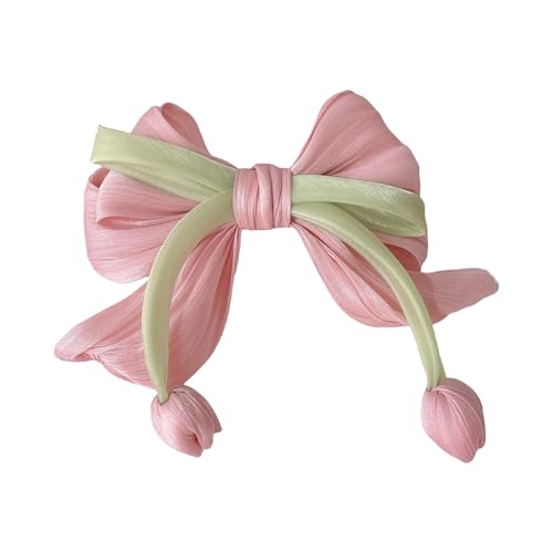 Zktfyshk Elegantes Blumen-Haar-Accessoire für Frauen, Haarnadel, Kopfschmuck, bequeme Stoff-Haarspange für Partys und Hochzeiten von Zktfyshk