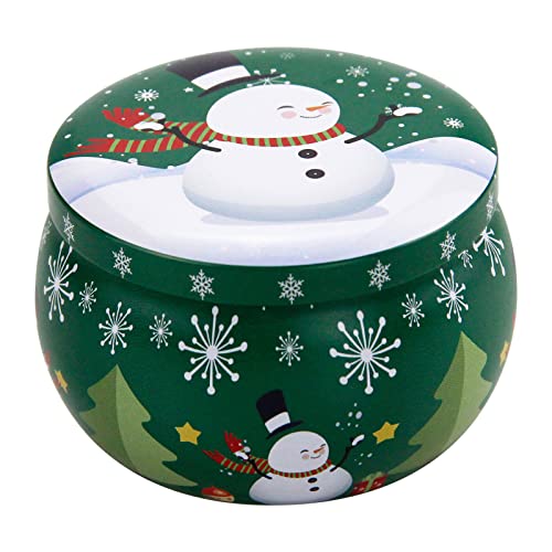 Zktfyshk Festtagskerzendosen mit Deckel, Kerzenglas für die Herstellung von Kerzen, Kunst und Aufbewahrung, Geschenke, leere Weihnachtskerze Zktfyshk Festtagskerzendosen mit Deckel, Kerzenglas für die Herstellung von Kerzen, Kunst und Aufbewahrung, Geschenke, leere Weihnachtskerze von Zktfyshk