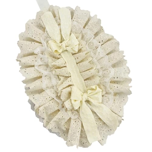Zktfyshk Florale Spitzenhaube für Anime-Enthusiasten, Punk, Hochzeiten, Anime, Konventionen, verstellbare Stirnbänder, modischer Kopfschmuck Zktfyshk Florale Spitzenhaube für Anime-Enthusiasten, Punk, Hochzeiten, Anime, Konventionen, verstellbare Stirnbänder, modischer Kopfschmuck von Zktfyshk
