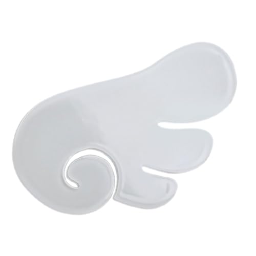 Zktfyshk Flügel-Haarspange aus Acryl, elegantes Haar-Accessoire für Damen und Mädchen, für den Alltag, Party, Hochzeit, bequeme Haarspangen von Zktfyshk