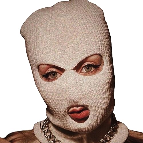 Zktfyshk Gestrickte Halloween Scary Niets Räuber Kostüm Party Cosplay Raub Party Hüte von Zktfyshk