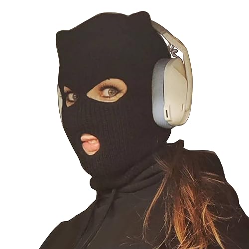 Zktfyshk Gestrickte Halloween Scary Niets Räuber Kostüm Party Cosplay Raub Party Hüte von Zktfyshk