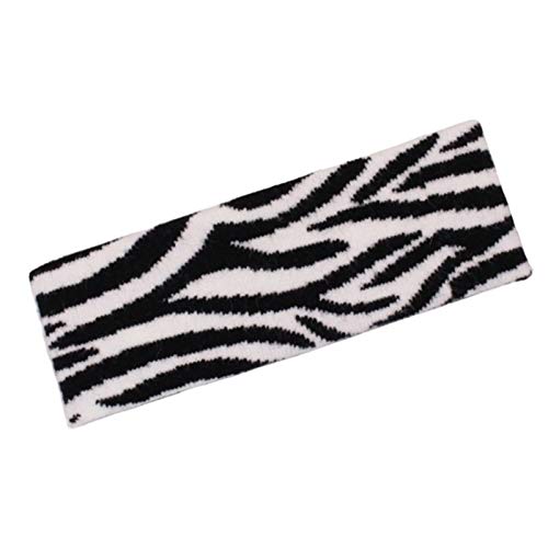 Zktfyshk Gestricktes Haarband für Damen, Panda, elastisch, breit, Yoga, Sport, Stretch, Kopfband, Turban von Zktfyshk